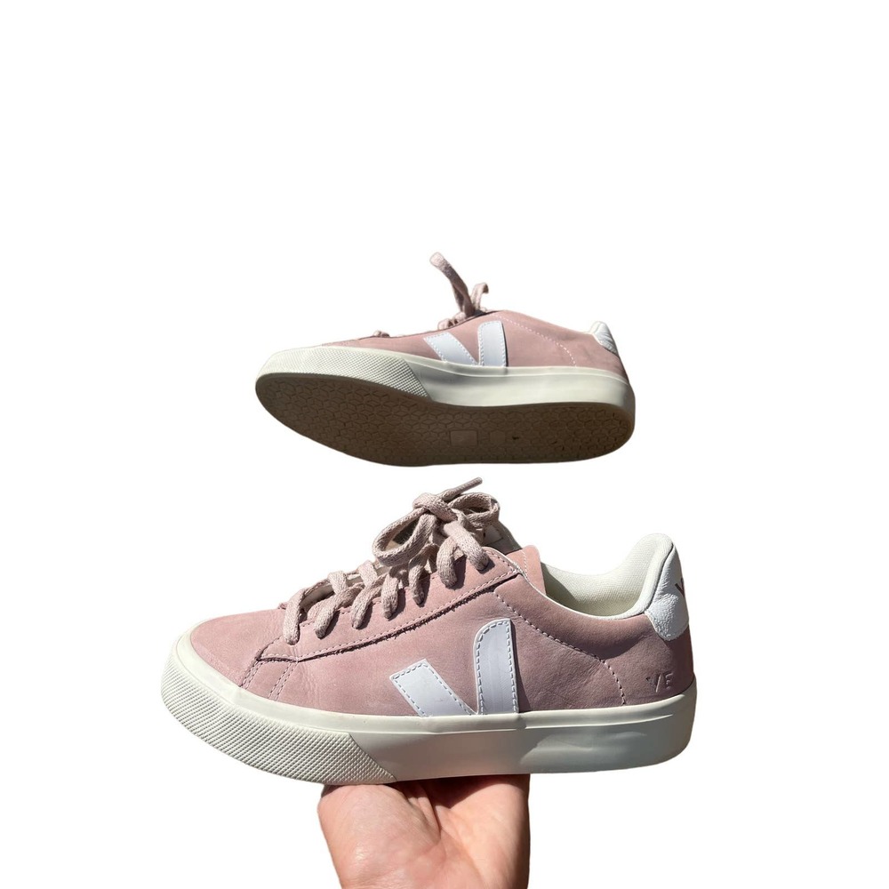 Veja campo Womens sneakers in pink/ white size US 6